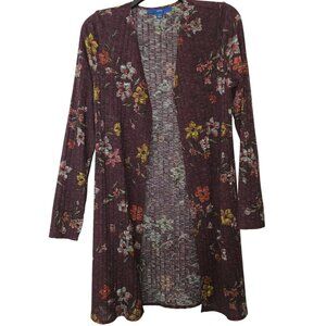 Apt. 9 Duster Cardigan - Lightweight, open front, thigh length